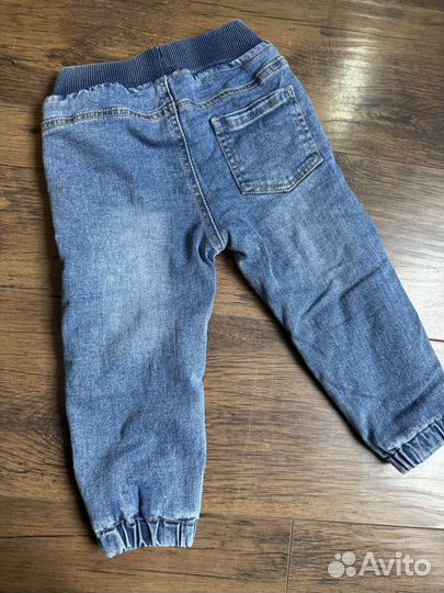 Джинсы утепленные