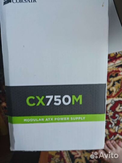 Блок питания corsair cx750m