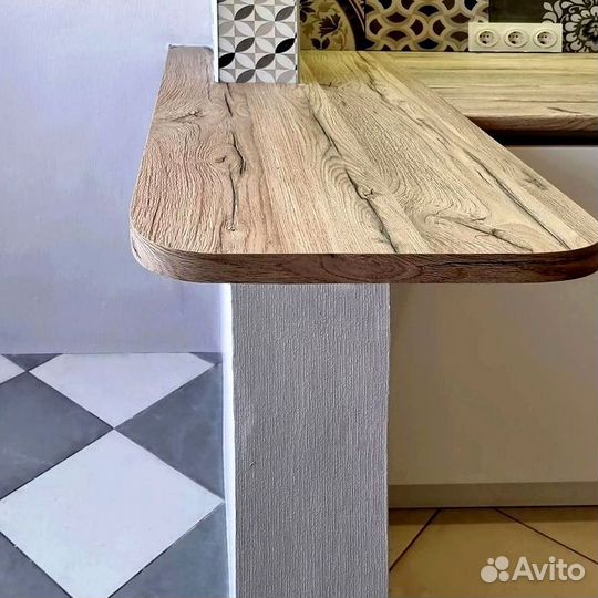 Угловая кухня с мдф фасадами