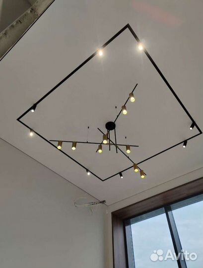 Натяжные потолки Коробицино-бесплатный замер