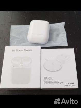 Wireless Charging Case. Зарядка чехол AirPods