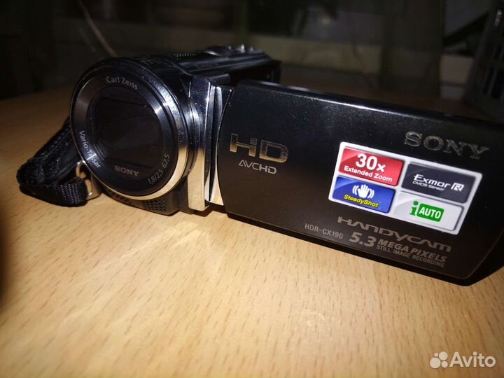 Видеокамера sony handycam