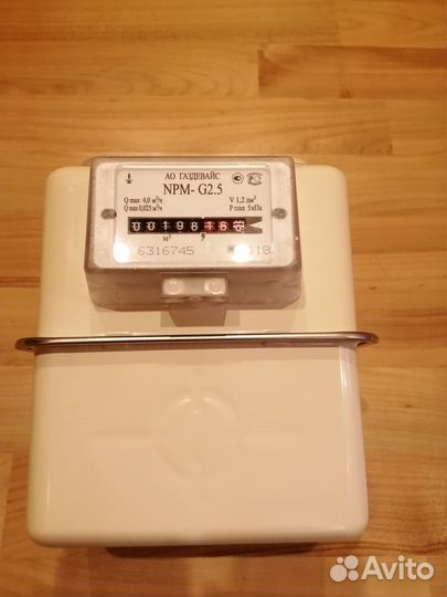 Газовый счетчик NPMd 2,5