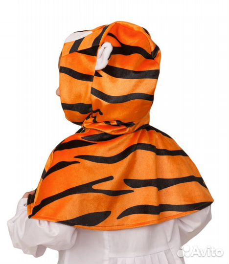 Тигр накидка с капюшоном детская