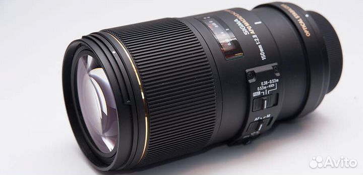 Объектив Sigma 105mm F2.8 macro EX DG OS HSM canon