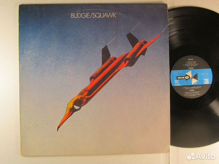 Budgie – Squawk - LP UK 1st press 1972
