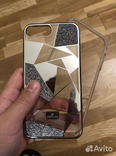 Чехол Swarovski на iPhone 6/7/8 plus