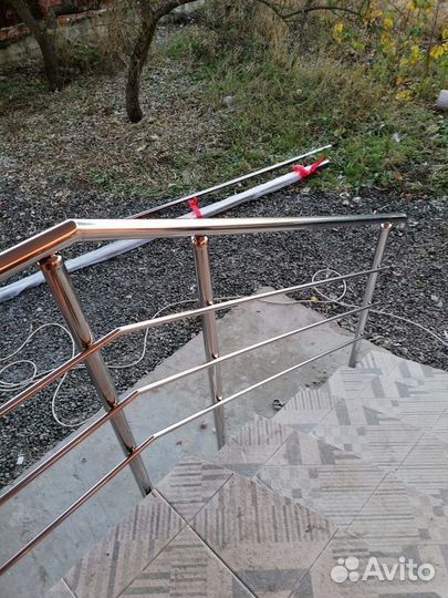 Перила из нержавеющей стали поручни ограждения