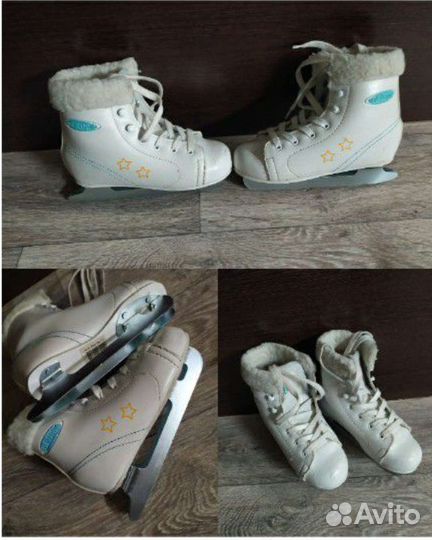 Коньки детские 32 размер