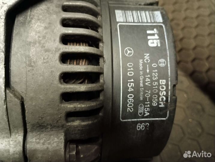 Генератор 111бензин Мерседес вито 638к. 96-03г