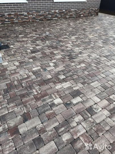 Тротуарная плитка брусчатка