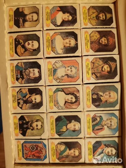 Сувенирный набор спички 18 кор. СССР