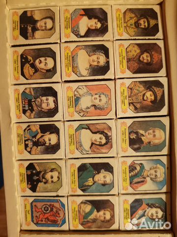 Сувенирный набор спички 18 кор. СССР