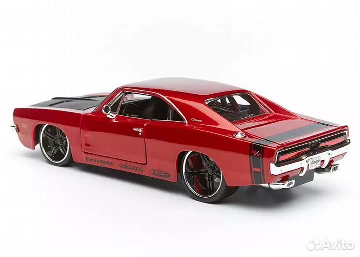 Dodge charger R/T 1:25 1969 год модель
