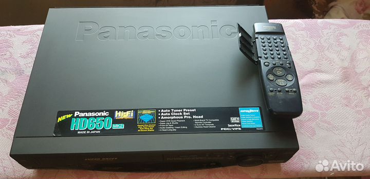 Видеомагнитофон panasonic nv- hd650ee