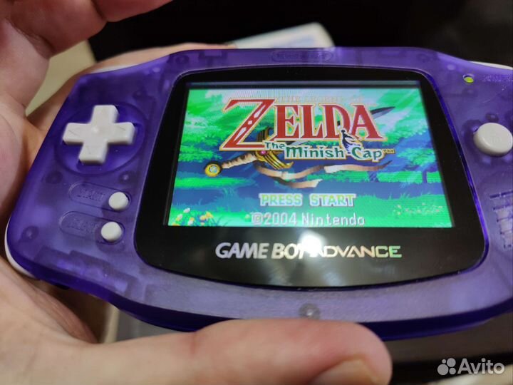 Gameboy Advanсe, комплект, игрыы
