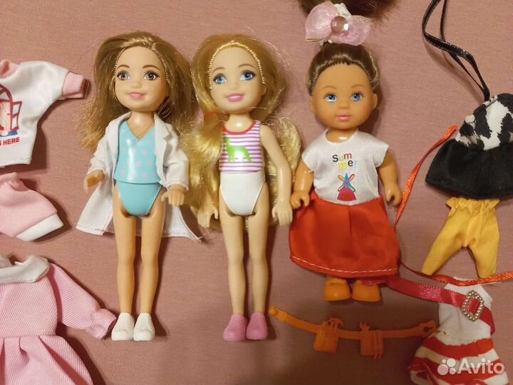 Куклы барби и Челси