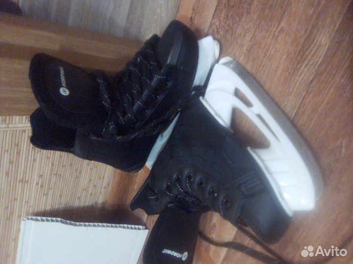 Коньки Nordwey на мальчика 34 р cостояние новых