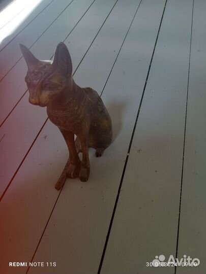 Египетская кошка статуэтка
