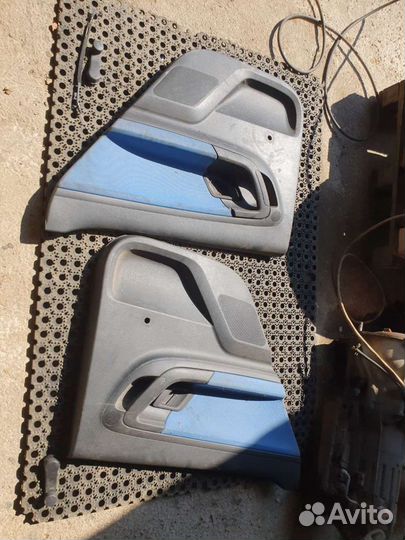 Задние обшивки на шкоду фабия 2