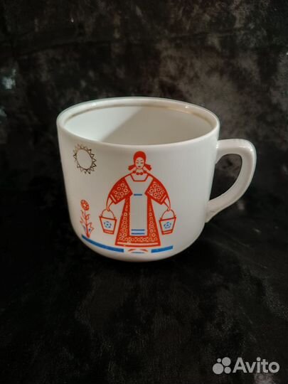 Советская посуда фарфор