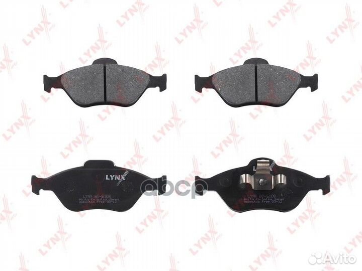 Колодки тормозные дисковые перед BD5108 LYN