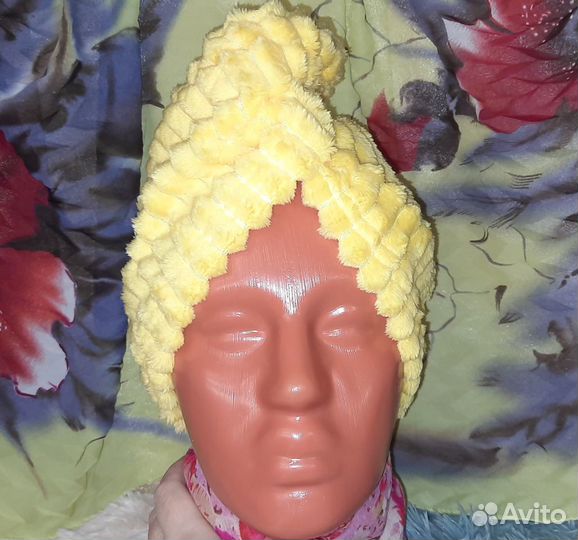 Полотенце чалма для сушки для волос