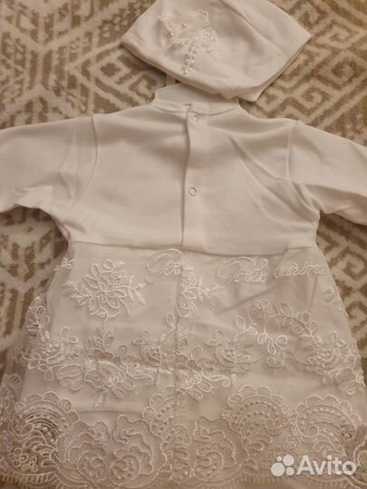 Комплект для новорожденных на крестины