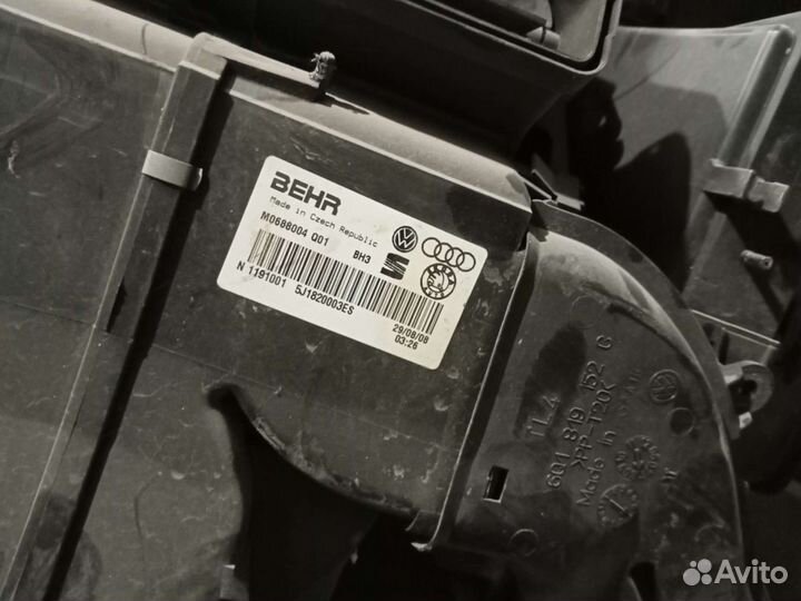 Корпус печки Skoda Fabia