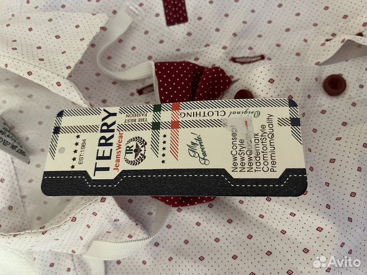 Костюм с бабочкой и подтяжками на мальчика