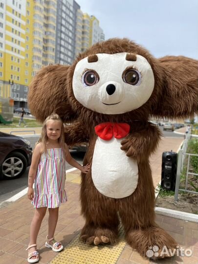 Чебурашка. Ростовая кукла на праздник