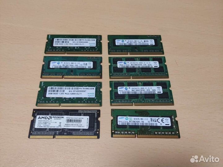 Оперативная память ddr3 2 gb sodimm