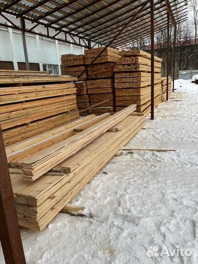 Доска строганная 50х100х6000мм