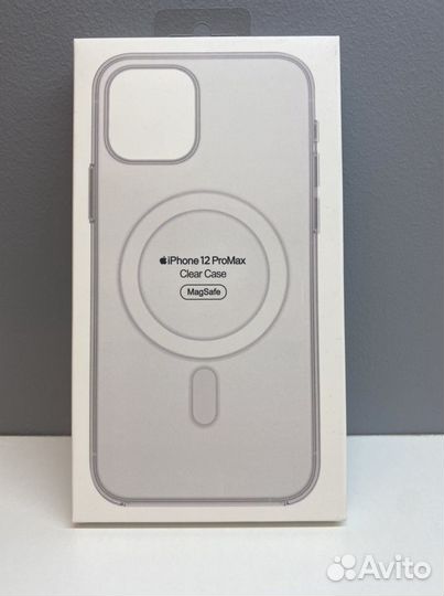 Прозрачный чехол MagSafe iPhone 12mini, 12/12Pro
