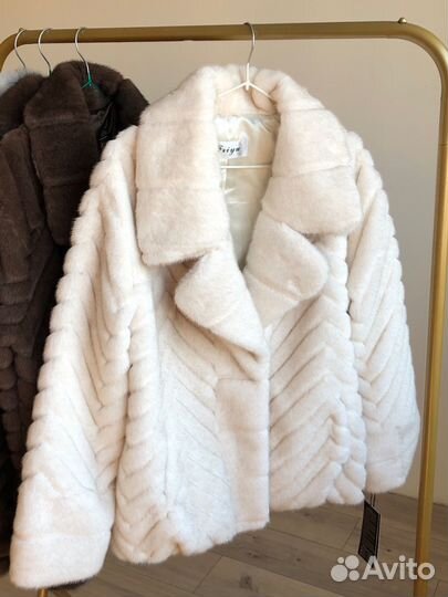 Шуба соболь белая XS S L XL новая lime zara