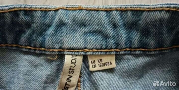 Шорты джинсовые с вышивкой Ostin