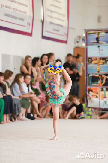 Купальник для художественной гимнастики р.116-122