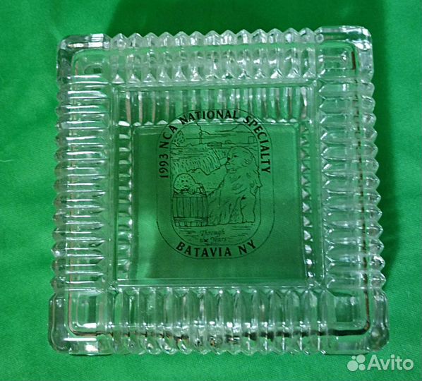 Пепельница. Ньюфаундленд. NCA 1993 США, собака