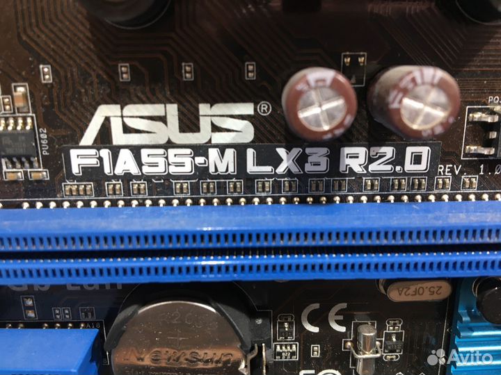 Связка Asus F1A55-M LX3 + Athlon II X4 641