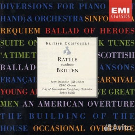 SIR simon rattle - Rattle Conducts Britten (2CD)