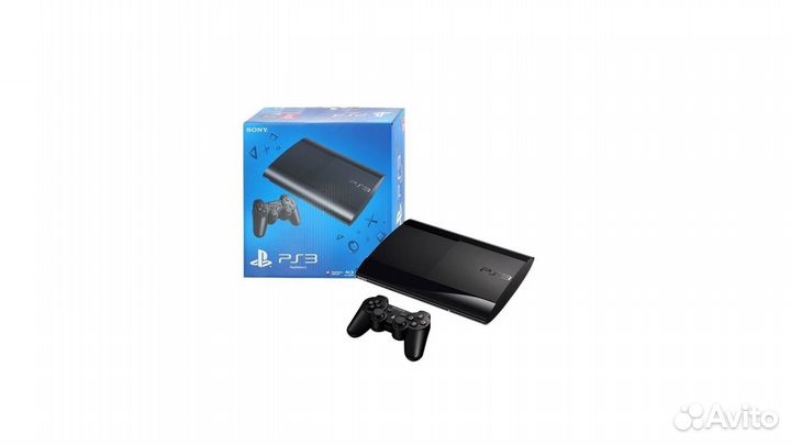 PlayStation 3 Super Slim + 68 Игр Гарантия 1 Год