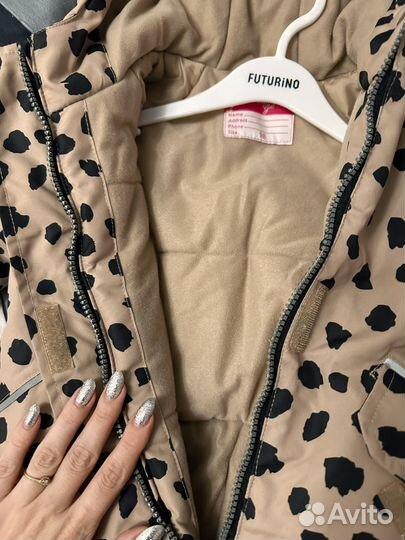 Зимний комбинезон для девочки 98