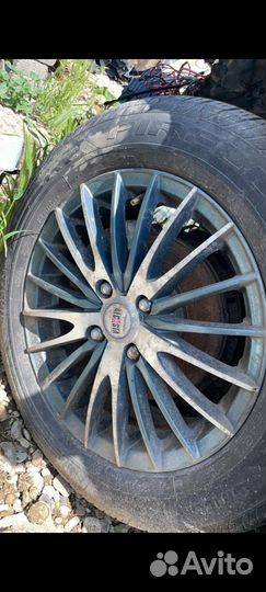 Литые диски kia rio r15