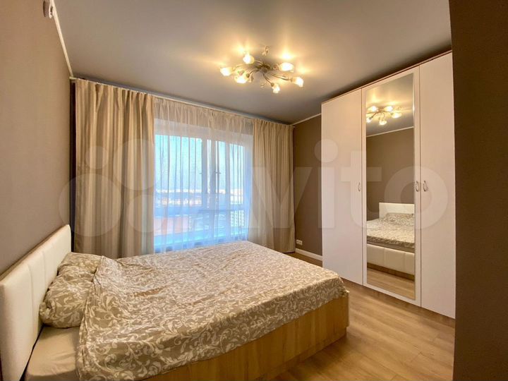 2-к. квартира, 59,4 м², 12/17 эт.