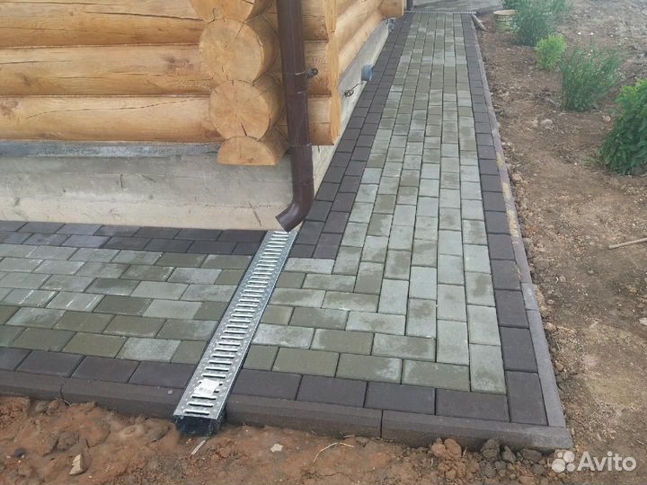 Отмостка дома под ключ