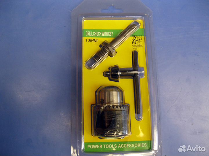 Патрон с ключом до 13 и 16 мм