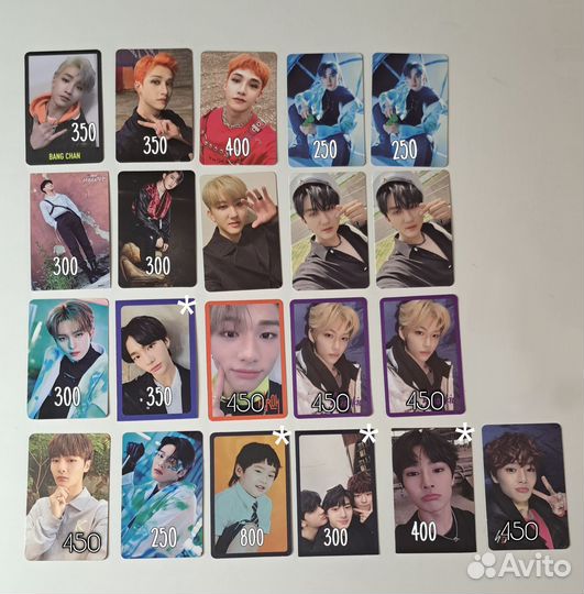 Карты stray kids