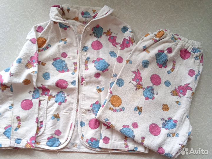 Пелёнки бу хб СССР + пижама детская пакетом