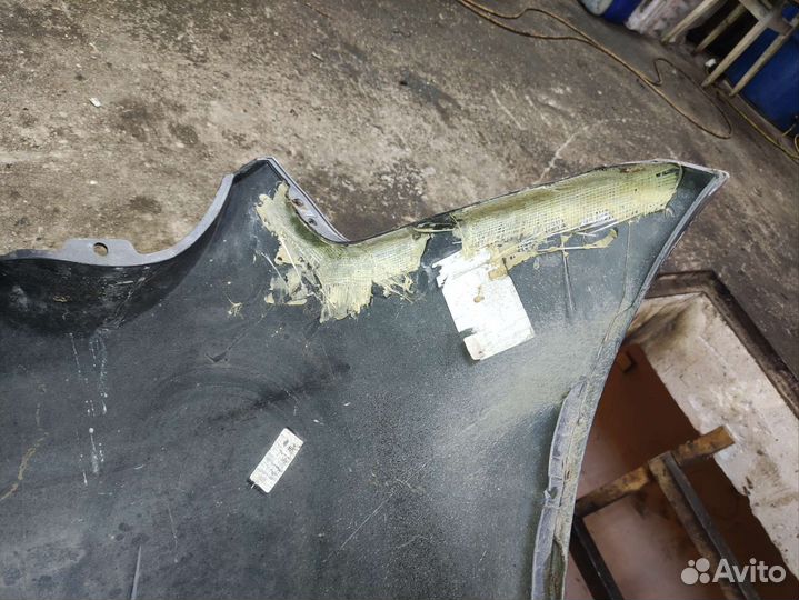 Задний бампер Авео хэтчбек