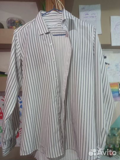 Рубашка школьная для девочки 158